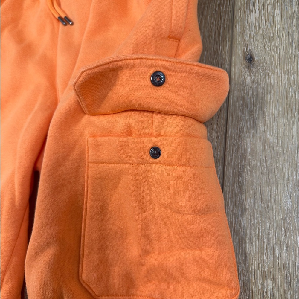 Under Armour Cargo Joggers Orange Women’s Small - Picture 9 of 12